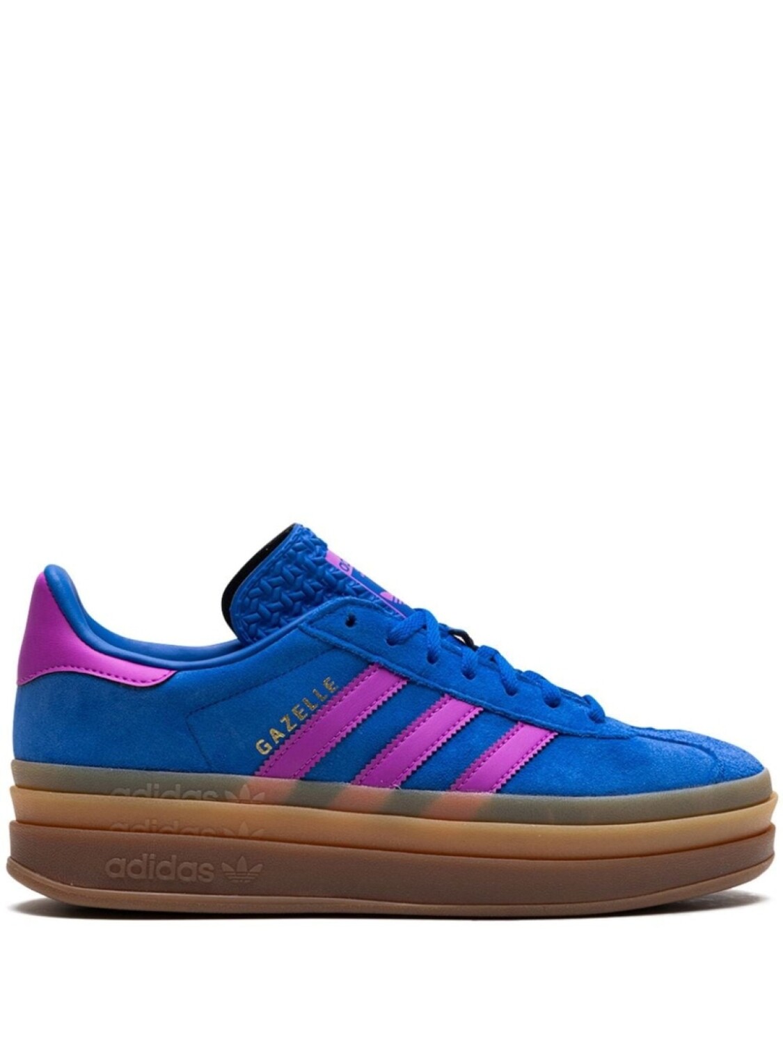 

Кроссовки adidas Gazelle Bold "Bold Blue/Lucid Pink", синий