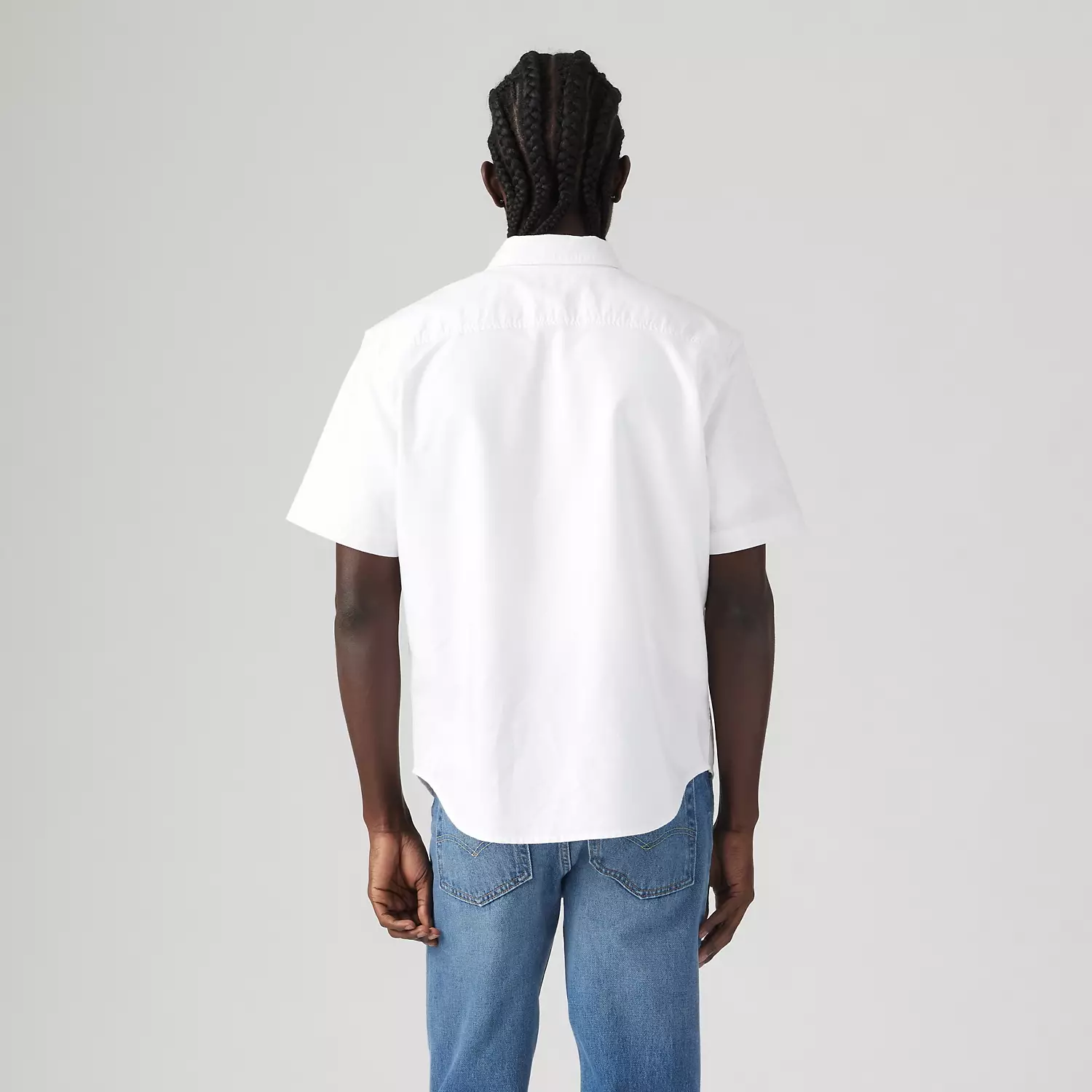 Аутентичная рубашка с коротким рукавом на пуговицах Levi's, цвет Bright White - White — фото 3