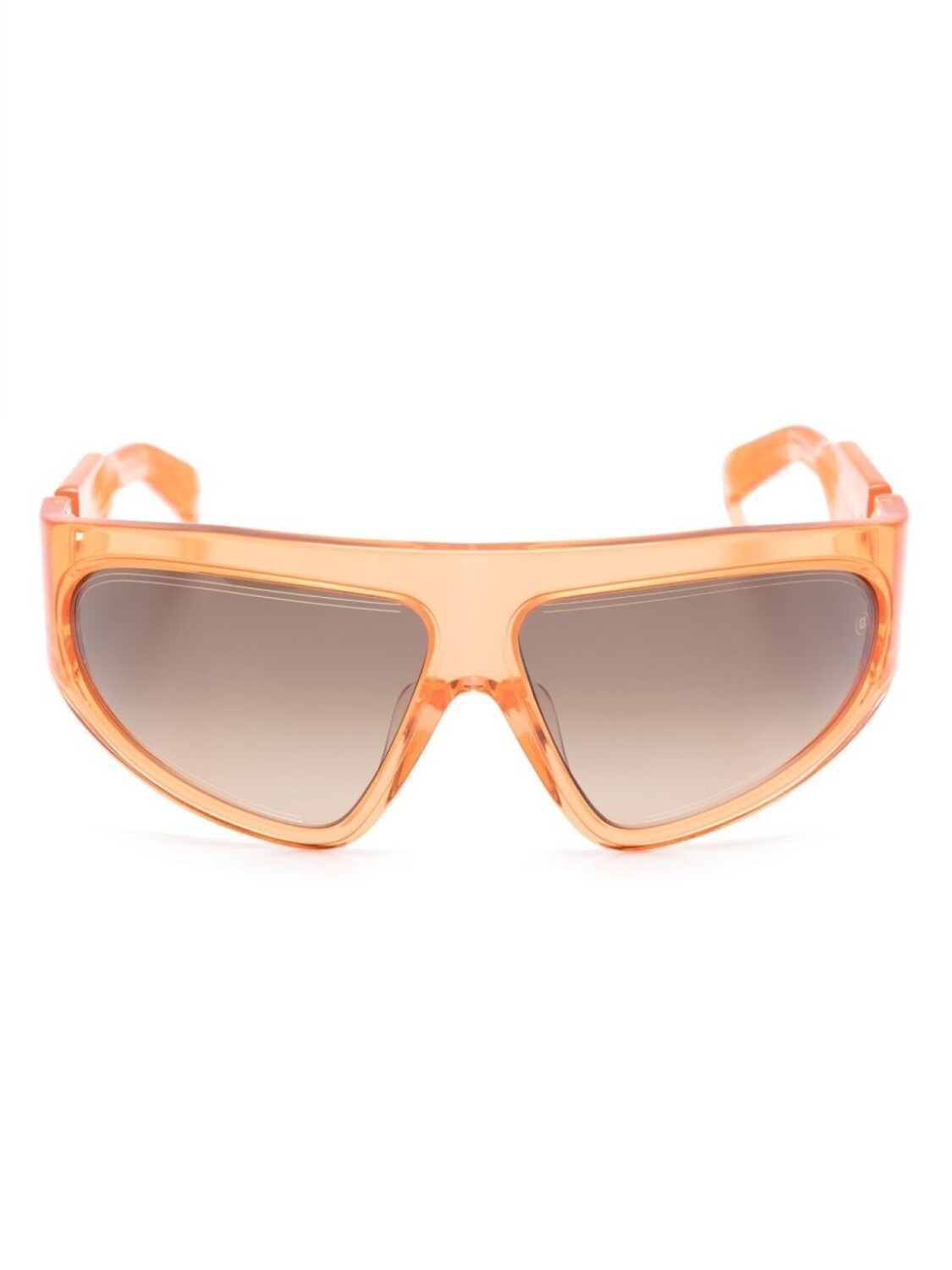 

Balmain Eyewear солнцезащитные очки-маска, оранжевый