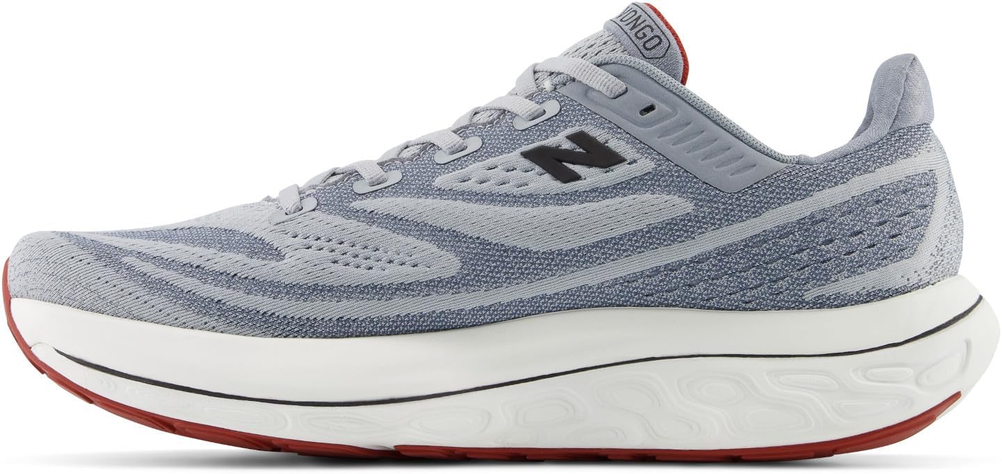 Мужские кроссовки для бега New Balance Fresh Foam X Vongo V6, красный/серый — фото 4