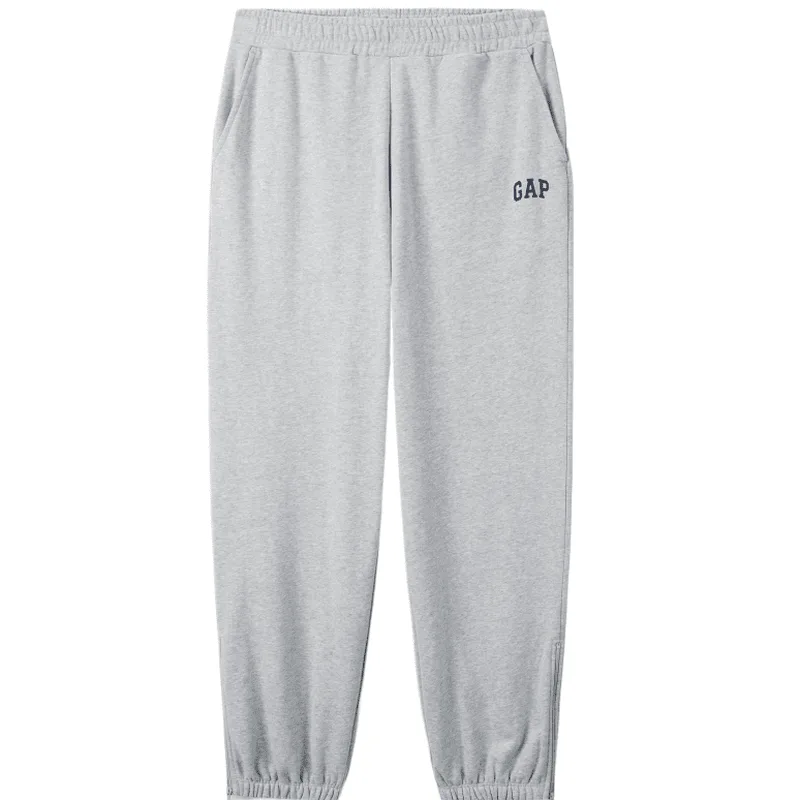 Вязаные спортивные штаны унисекс с манжетами GAP, серый