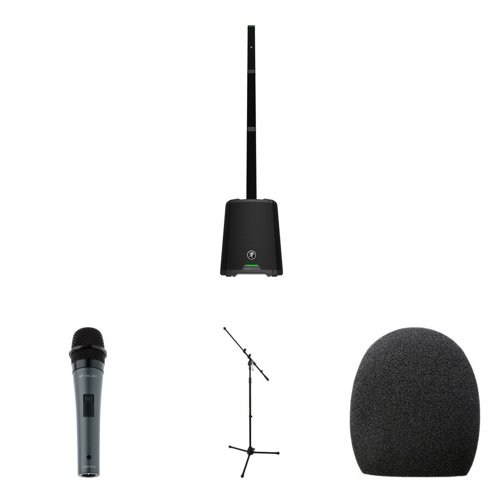 

Портативная PA-системы Mackie SRM-FLEX Portable 1300W Column PA System Kit with Covers,