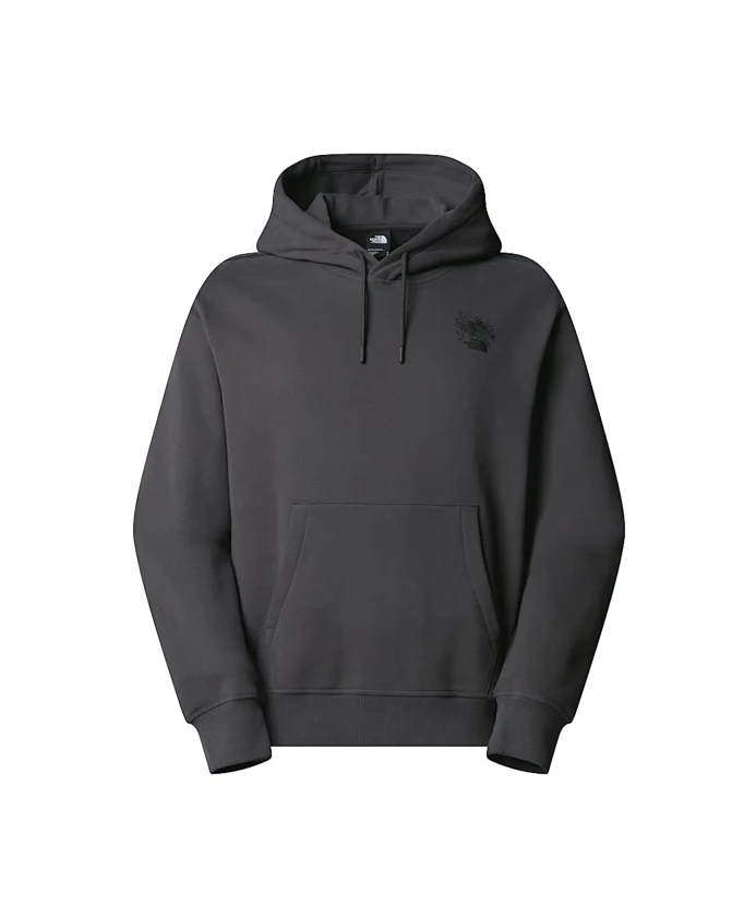 

Толстовка с графическим принтом для катания по пушистому снегу The North Face, серый