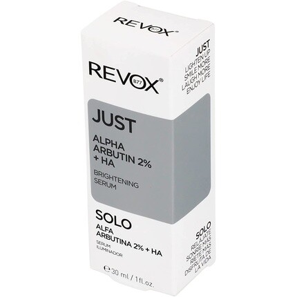 Сыворотка Revox B77 — Just Alpha Arbutin + HA Осветляющая для лица, 30 мл — фото 3