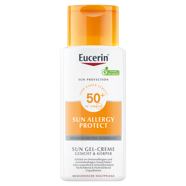 

Защитный крем-гель для лица и тела с spf50+, 150 мл Eucerin Sun allergy protect