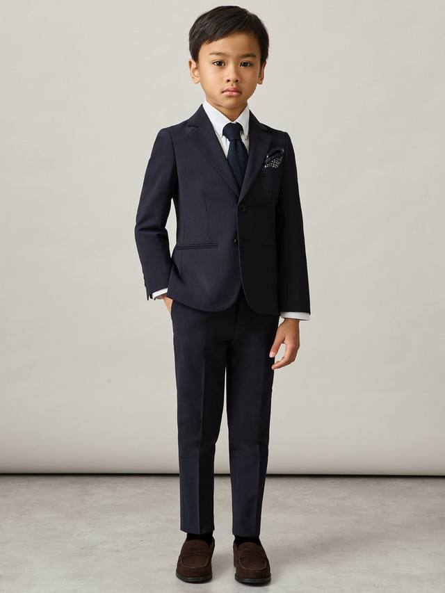 

Детские брюки Hope из шерстяной смеси Reiss, Navy