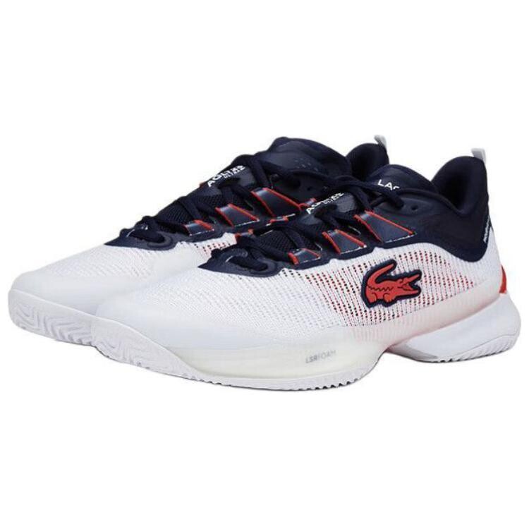 Кроссовки LACOSTE Lifestyle Shoes Men Low-top White, белый — фото 3