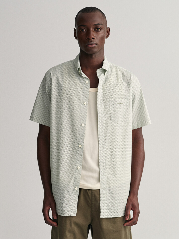 

Рубашка Gant Regular fit, светло зеленый