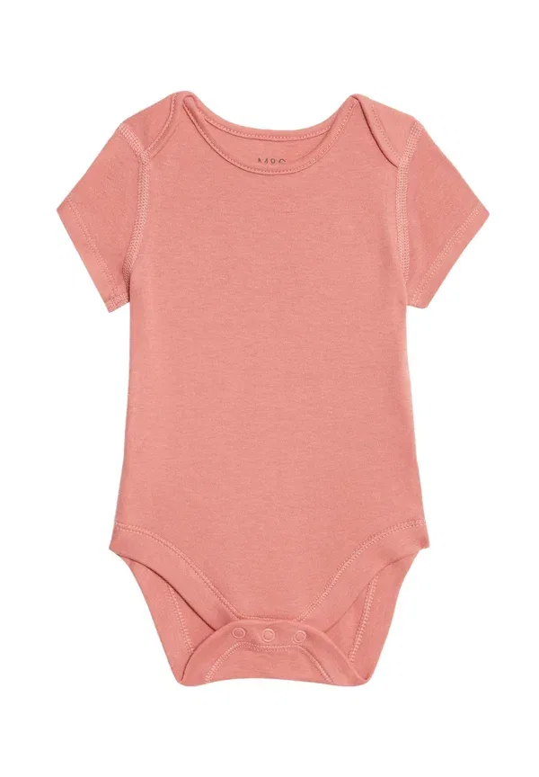 Набор из 5 боди Marks & Spencer, розовый микс — фото 4