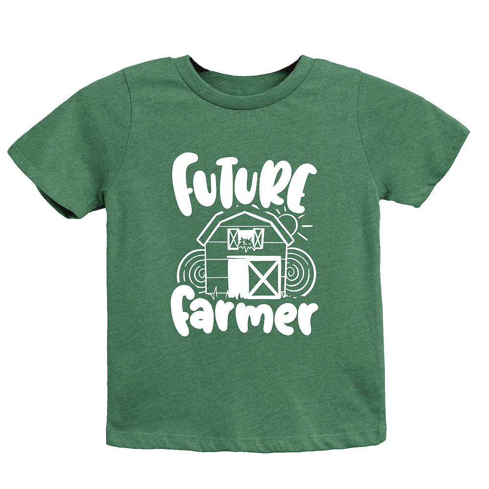 

Молодёжная футболка с короткими рукавами и рисунком Future Farmer The Juniper Shop, цвет Grass Green