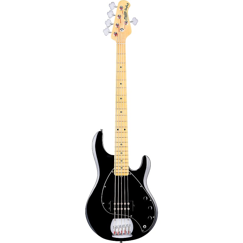 

Басс гитара Sterling by Music Man RAY5-BK-M1 StingRay 5 String 2022 Black