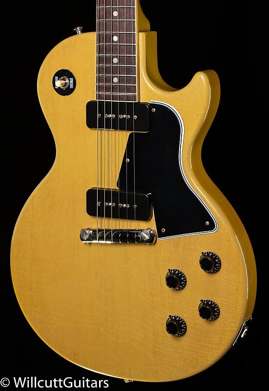 

Электрогитара Gibson Custom Shop 1957 Les Paul Special Single Cut Murphy Lab Ultra Light Aged TV Yellow