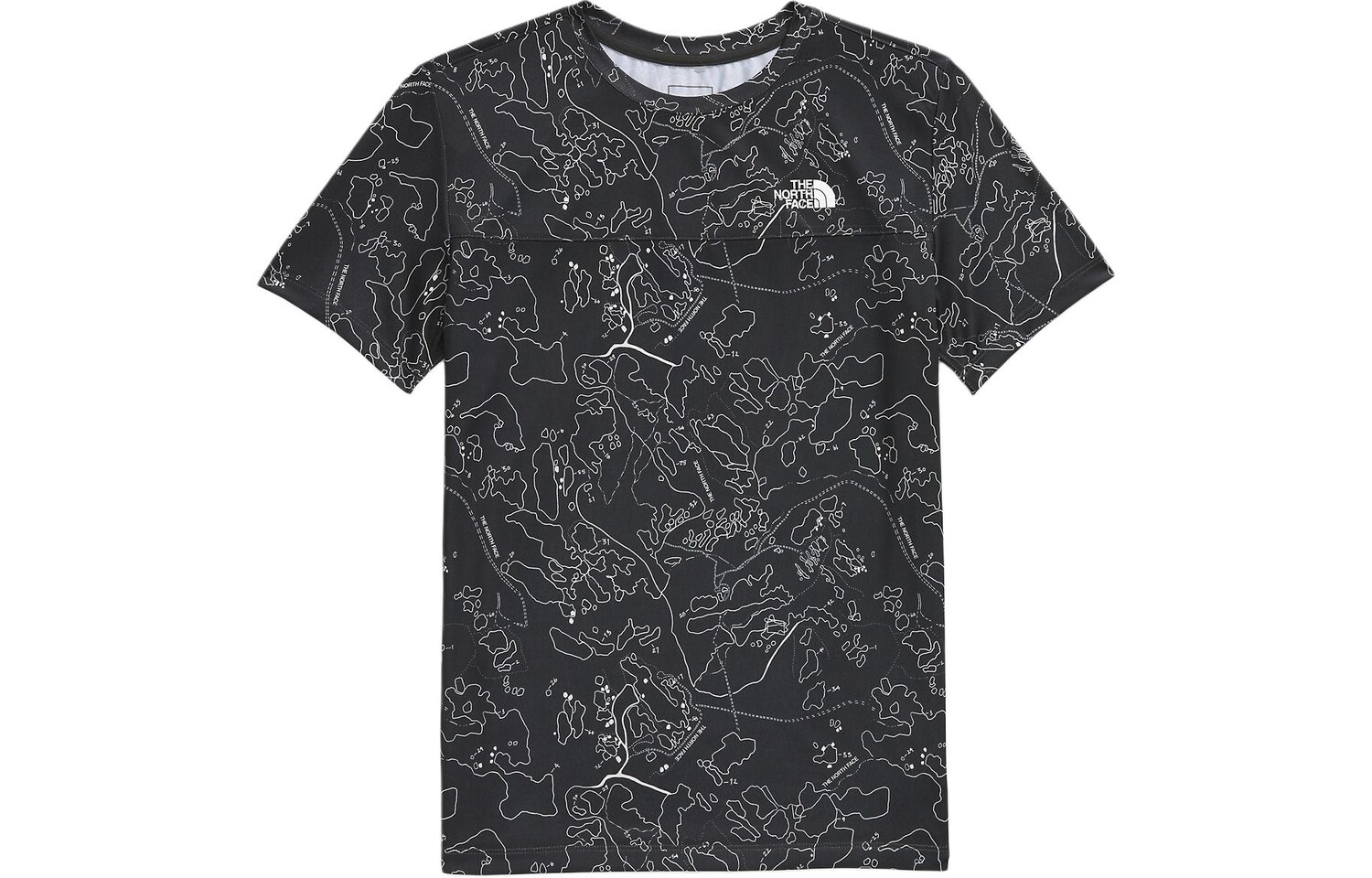 

Детская футболка The North Face, черный
