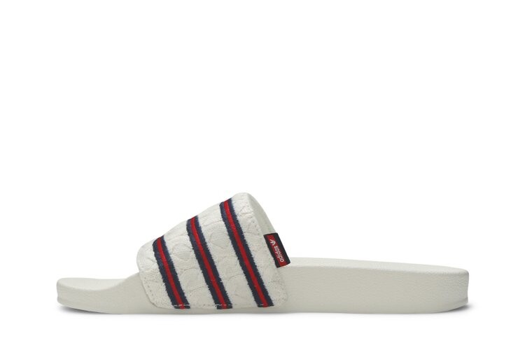 Кроссовки Adidas Extra Butter x Consortium Adilette, белый — фото 3