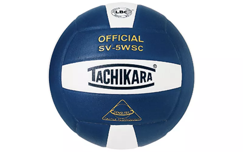 

Tachikara SV-5WSC Закрытый волейбольный мяч, темно-синий/белый