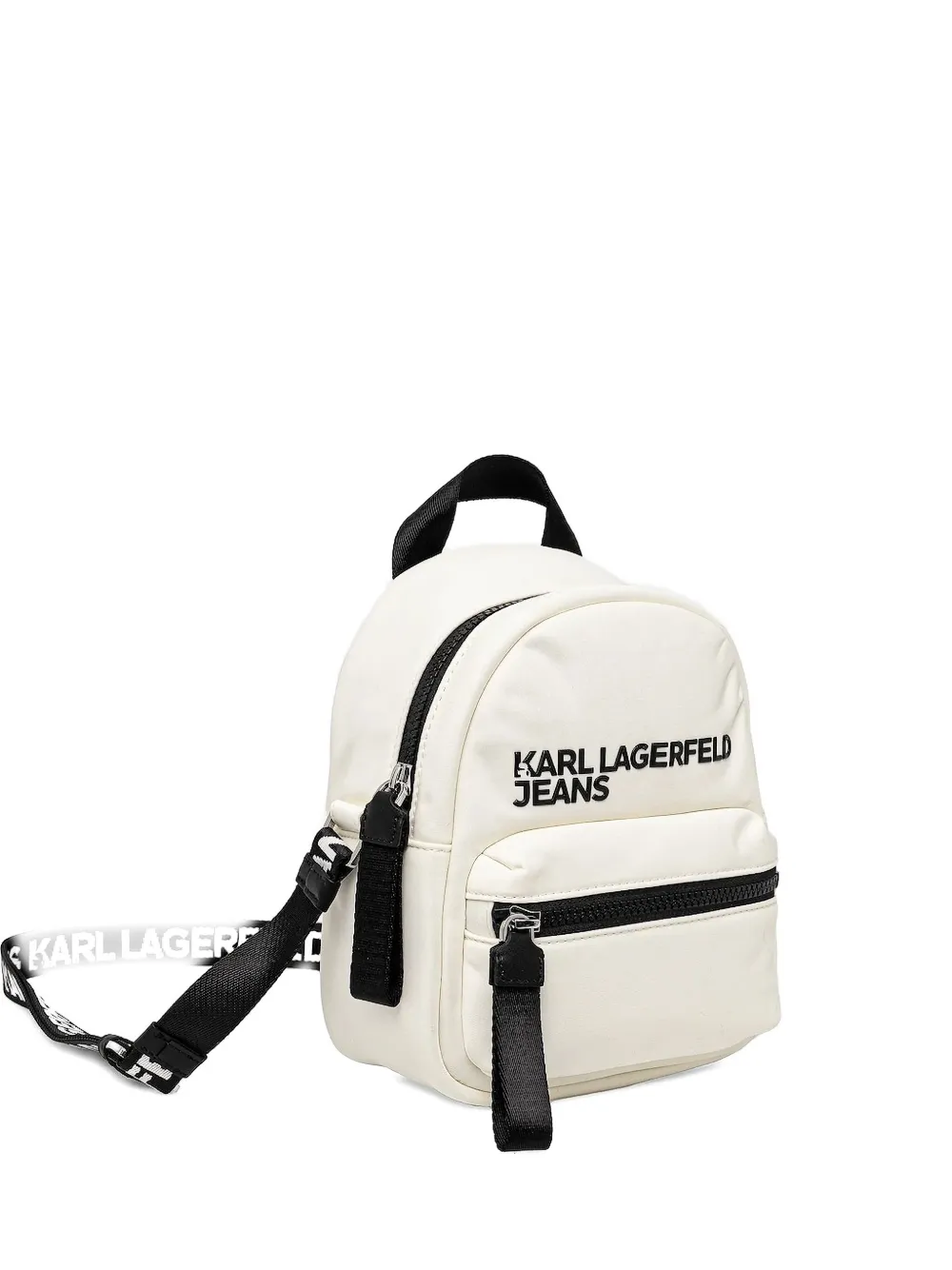 

Рюкзак с тисненым логотипом Karl Lagerfeld Jeans, белый
