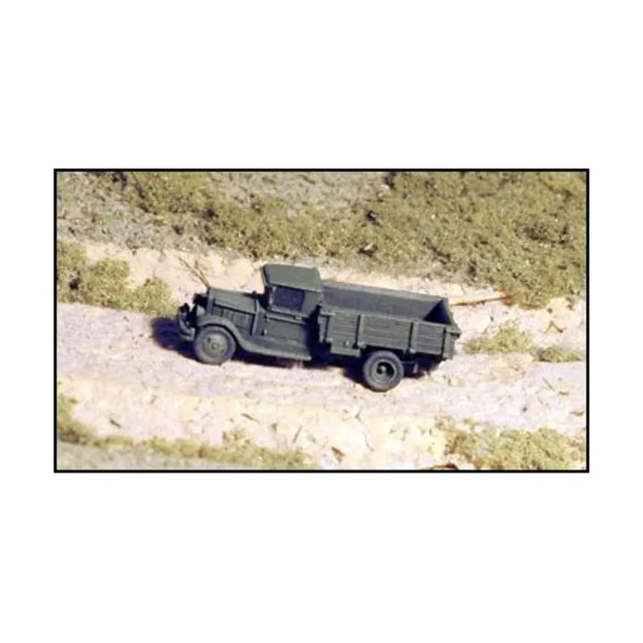 

Зис Грузовики, WWII Micro Armour - Russia - Softskins, ARV's, Armored Cars and Towed Guns (1:285)