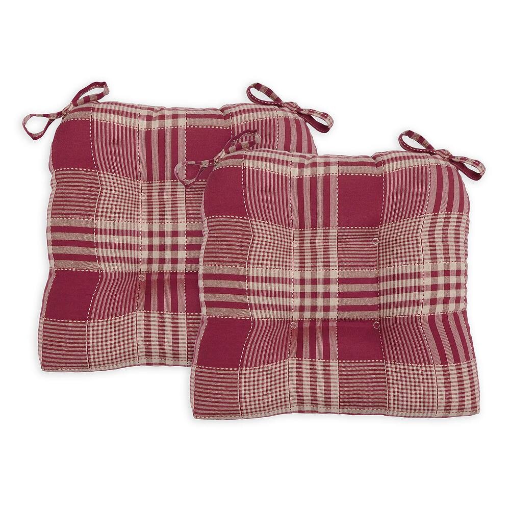 

Подушки для стула Essentials Exeter Check, 2 шт., цвет Brick