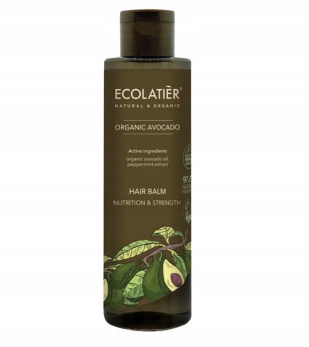 

Питательный укрепляющий бальзам для волос ECOLATIER 250 мл