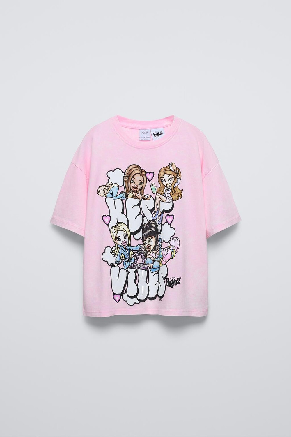 

Bratz футболка ZARA, розовый