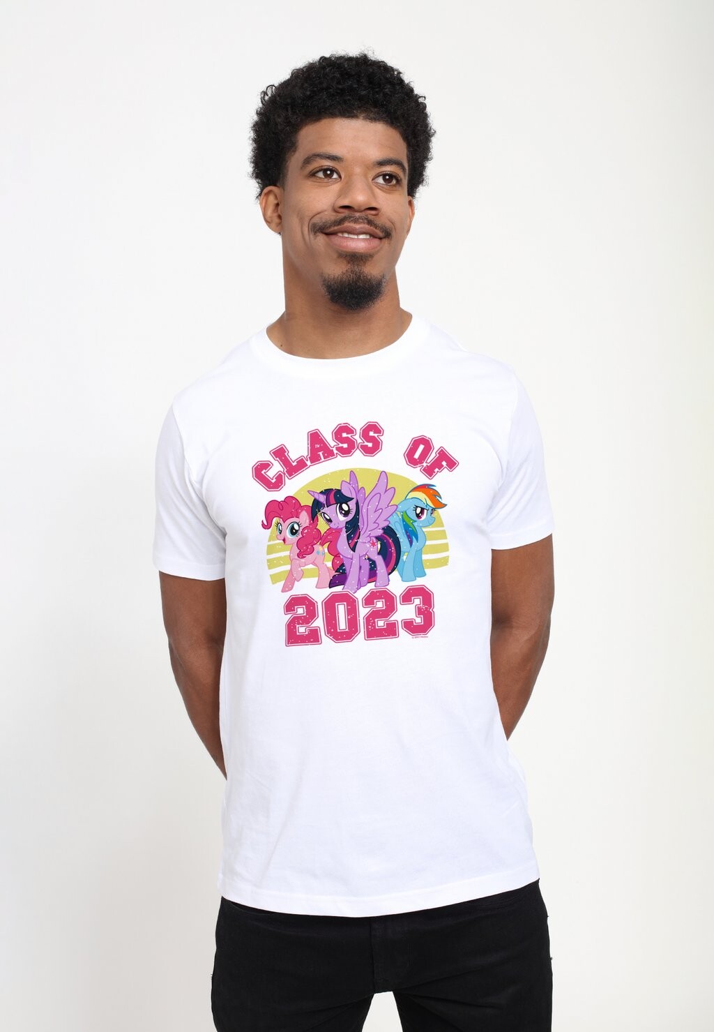 

Футболка с принтом MY LITTLE PONY MAGIC CLASS 2023 Henry Tiger, белый
