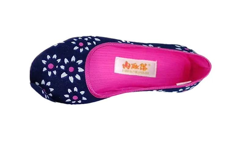 Туфли женские повседневные Women's Casual Shoes Women's Low-Top Neiliansheng, темно-синий — фото 2