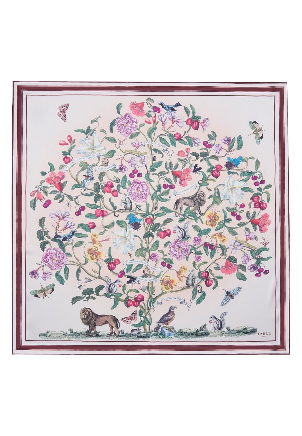 

Шарф Tree Of Life Narrative FABLE ENGLAND, разноцветный