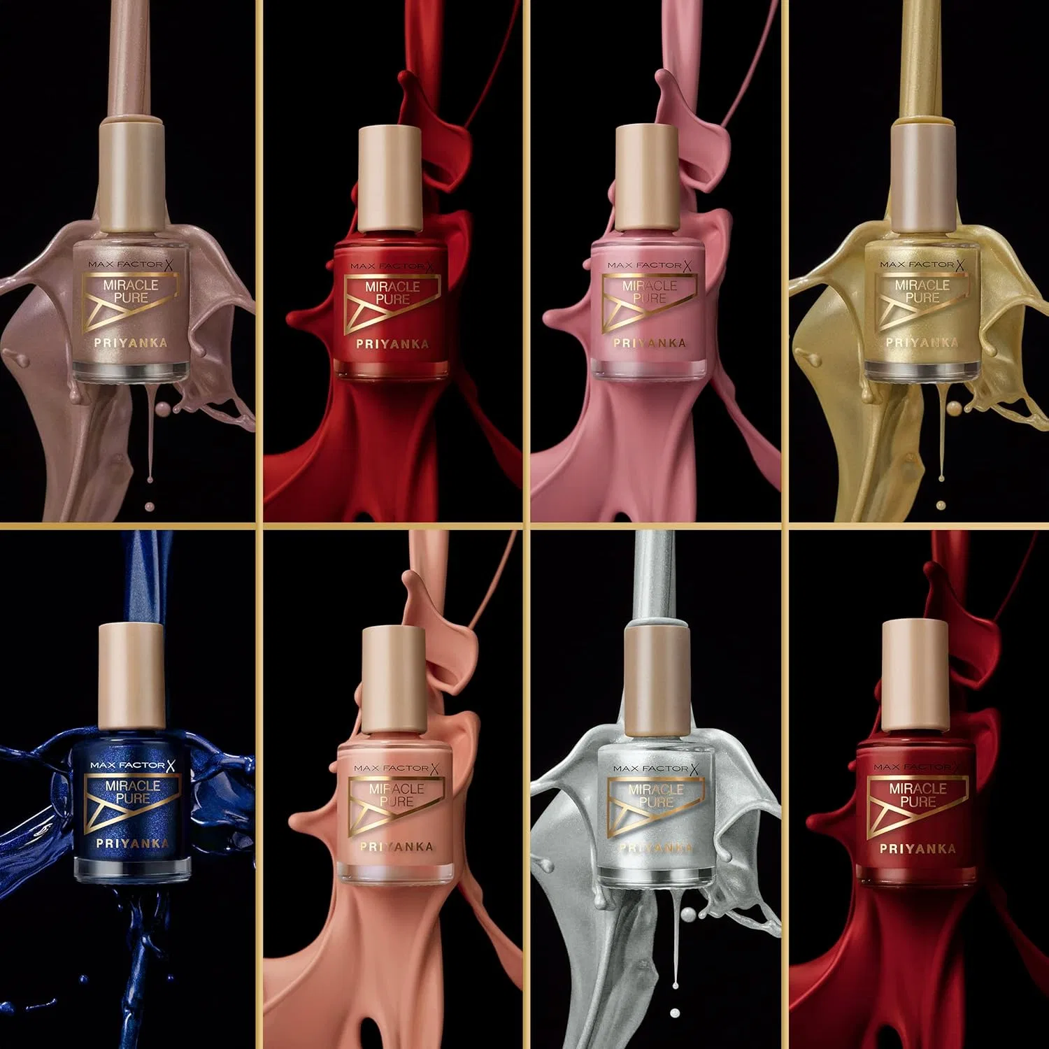 Лак для ногтей Miracle Pure Priyanka #714 Sunrise Glow Max Factor — фото 4