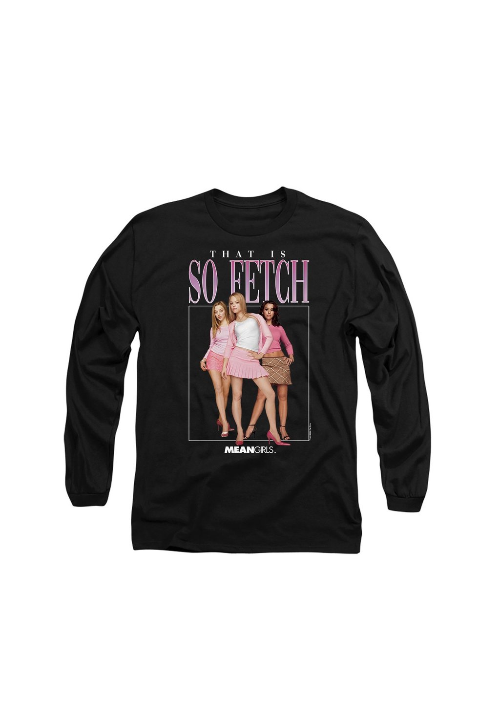 

Топ с длинными рукавами MEAN GIRLS SO FETCH 90S Cotton Soul, черный