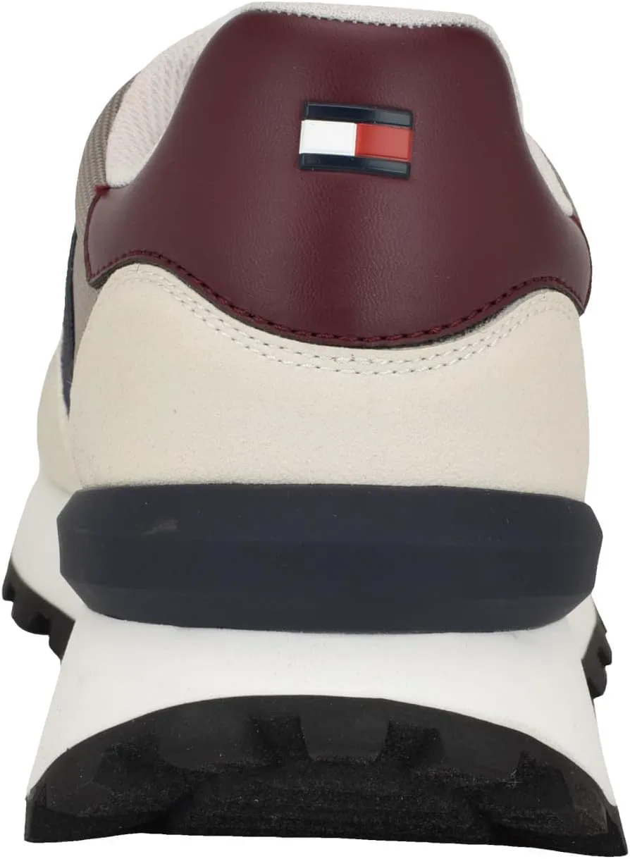 Кроссовки Tommy Hilfiger Mens Gani, светло-серый/кремовый — фото 4