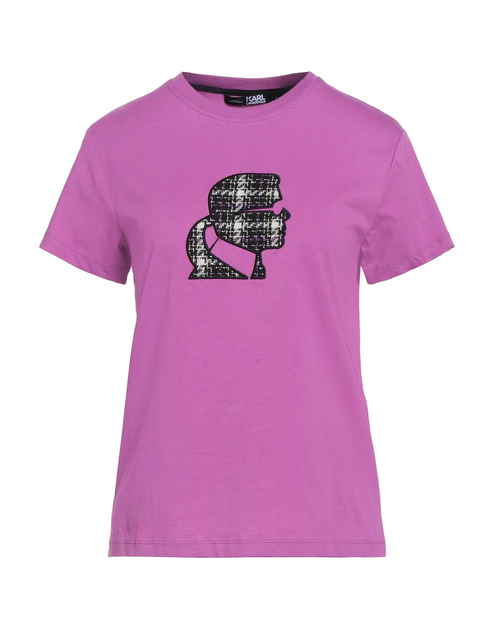 

Футболка Karl Lagerfeld, лиловый