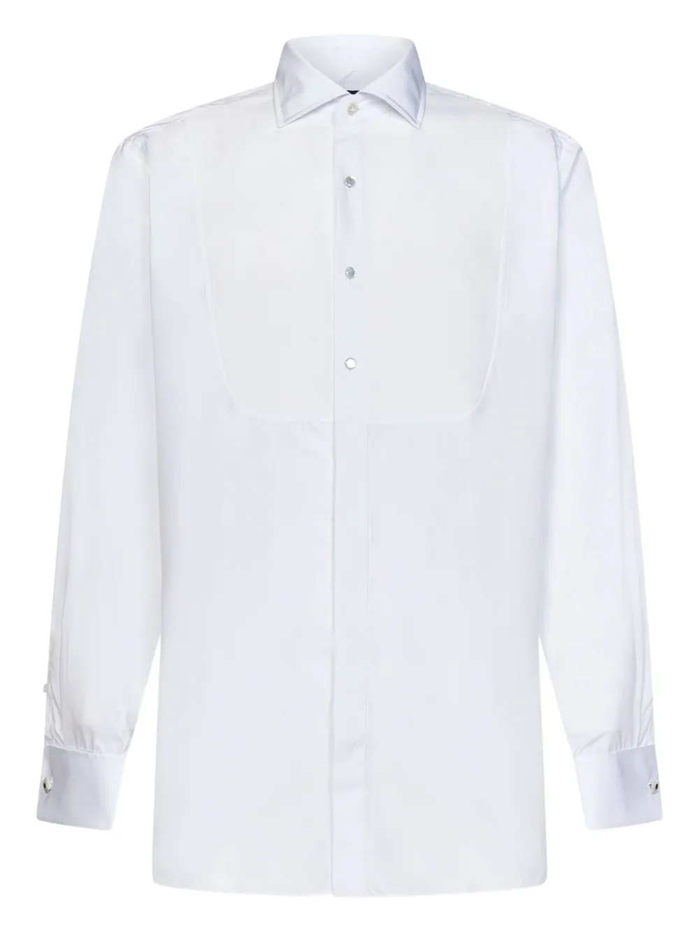 

Хлопковая рубашка Lardini, белый
