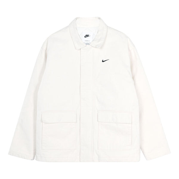 

Куртка Nike utility pocket coach jacket 'White', белый