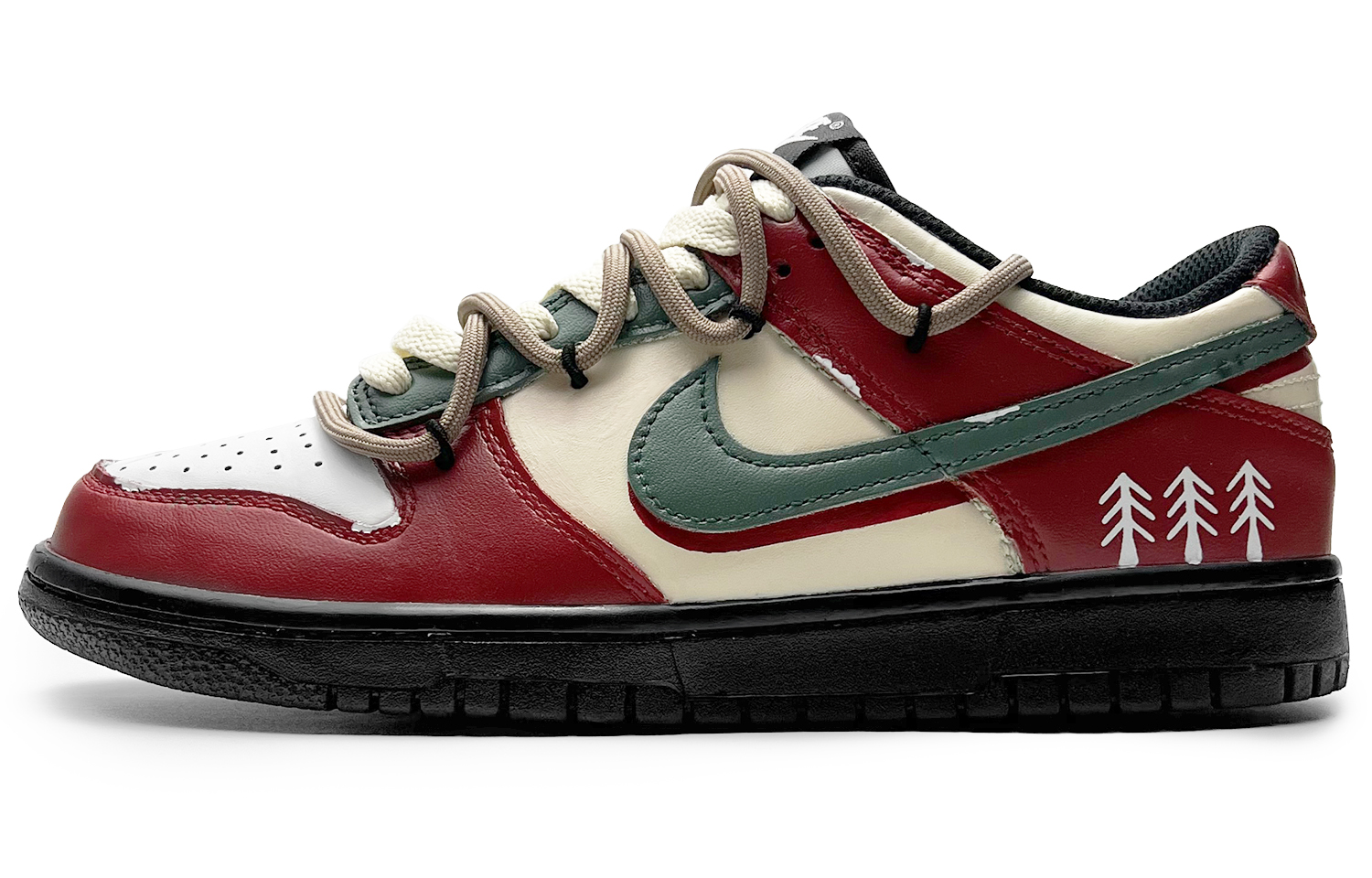 

Детские скейтерские кроссовки Dunk Grade School Nike, красный