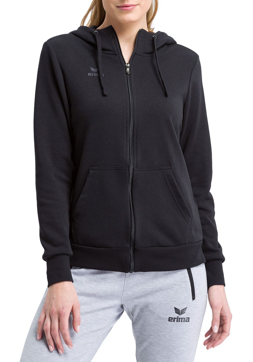 

Спортивная куртка erima Kapuzensweatjacke, черный