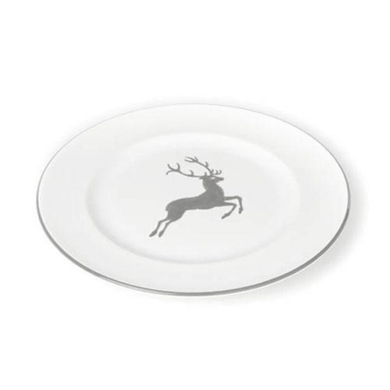 

Десертная тарелка Grey Deer / тарелка для завтрака для гурманов d: 18 см / высота: 1,8 см Gmundner Keramik, серый