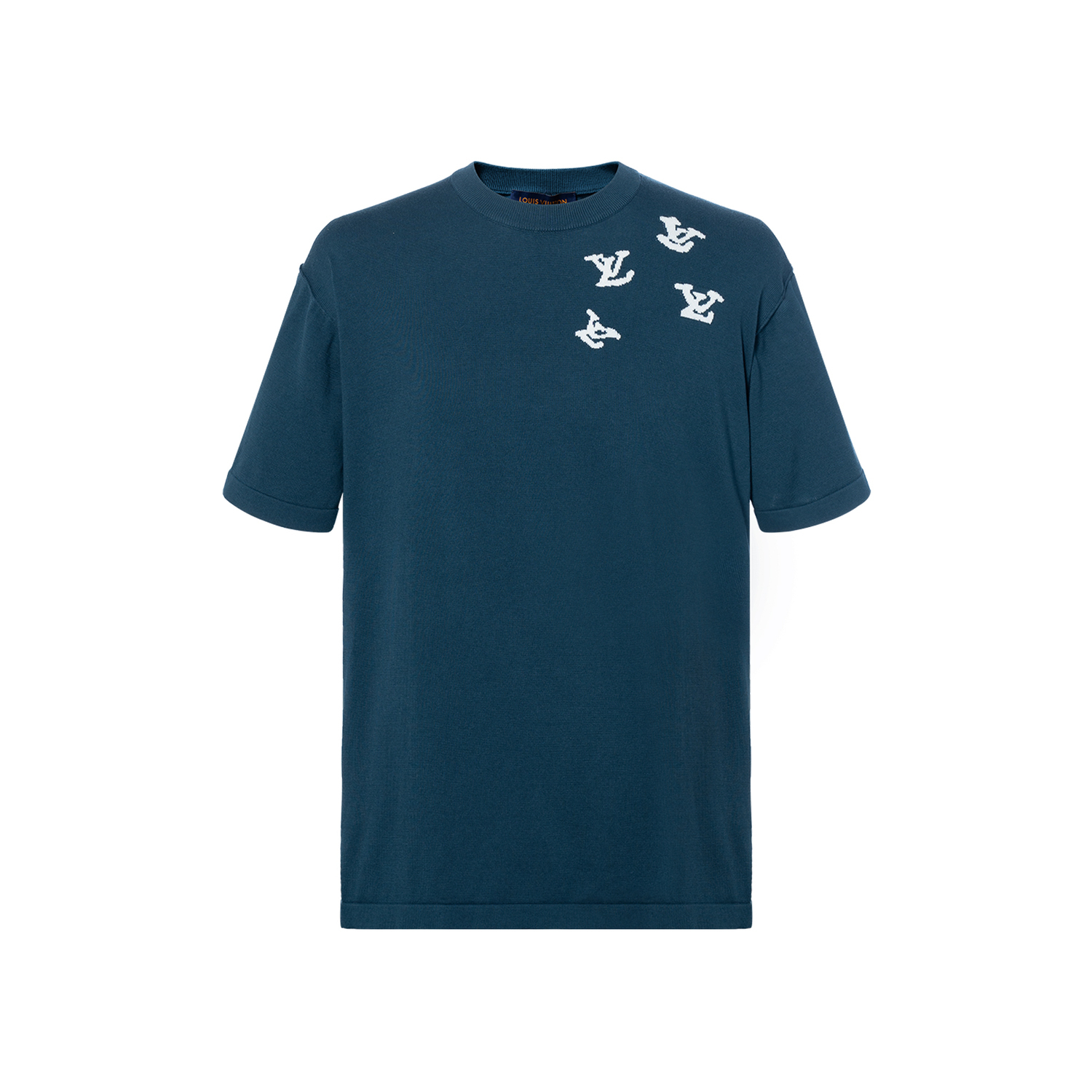 

Футболка мужская синяя LOUIS VUITTON, с подарочной сумкой