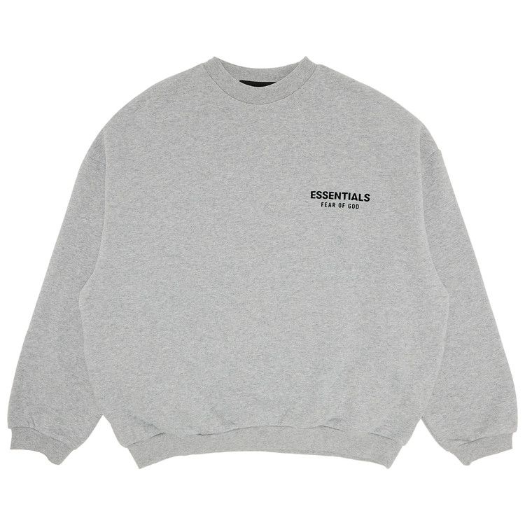 

Свитер Fear of God Essentials Fleece Crewneck II, Light Heather Grey