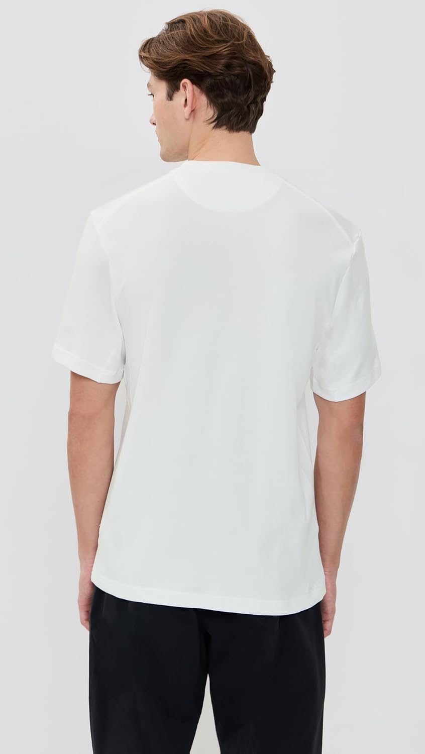 Мужская универсальная футболка Nike Primary Dri-fit с коротким рукавом, White/White — фото 3