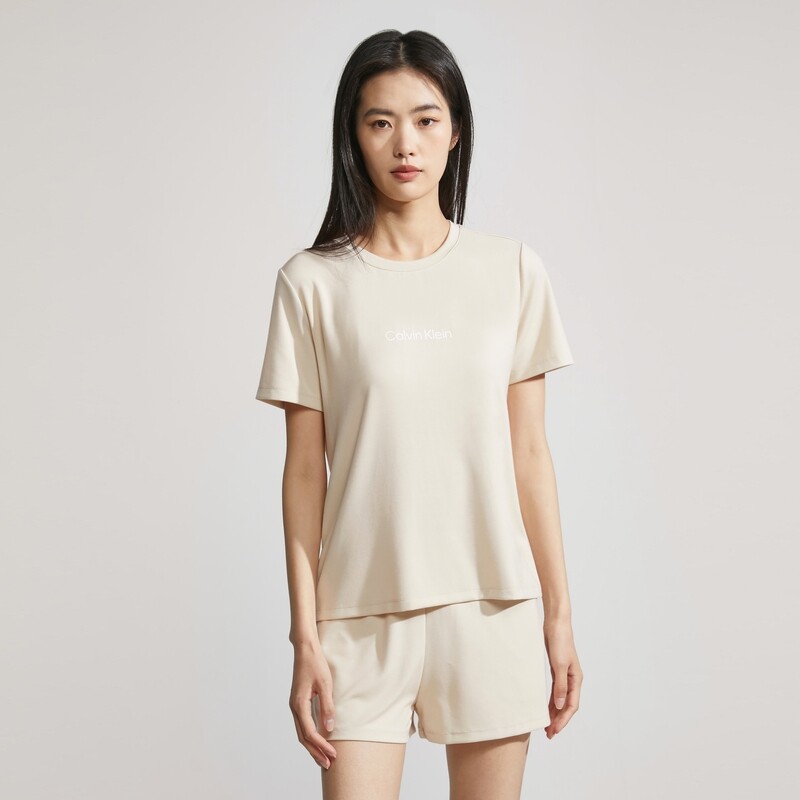 

Пижама Calvin Klein с короткими рукавами, синий