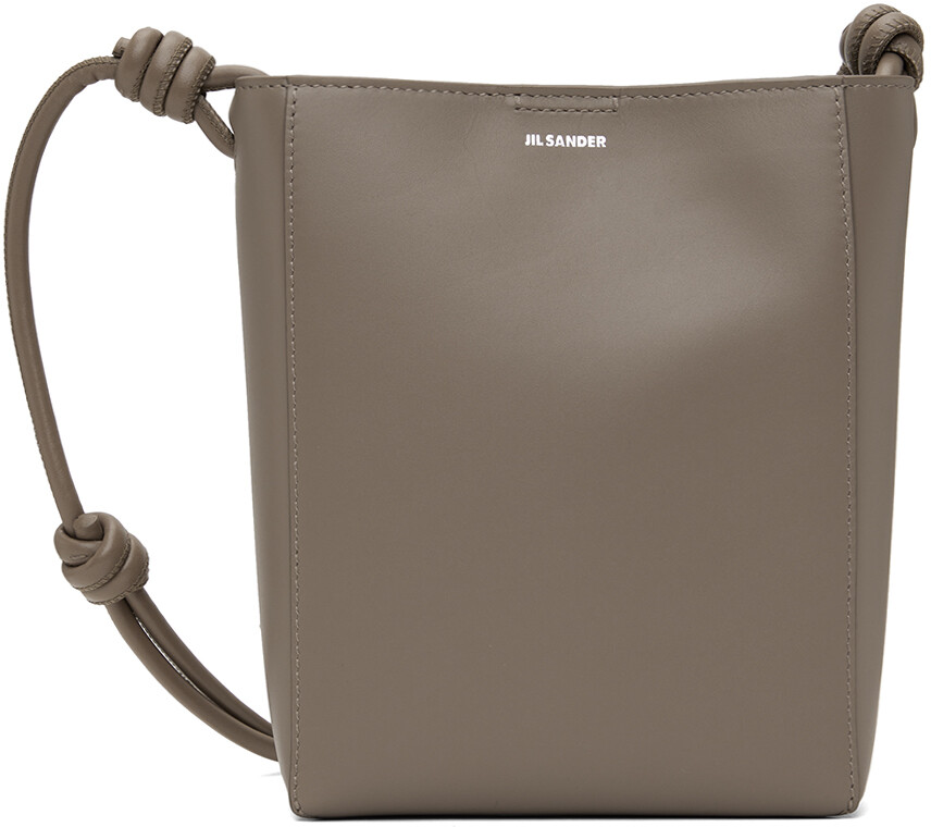

Маленькая сумка через плечо Giro Taupe Jil Sander