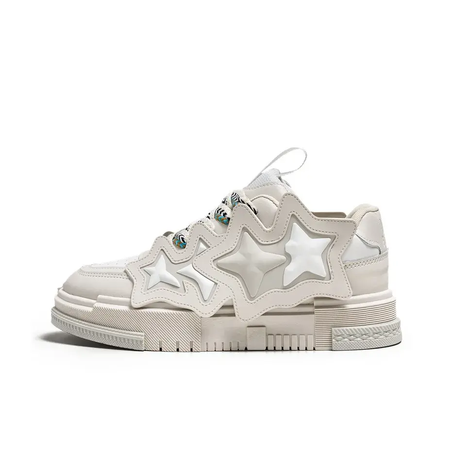 

Низкие повседневные кроссовки для мужчин JIETEGONGYANG, бежевый