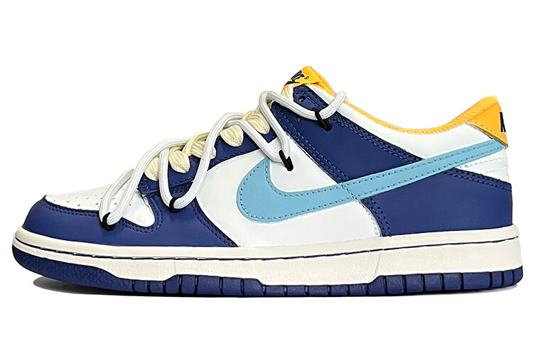 

Кроссовки Nike Dunk Skateboard Shoes Women's Low-Top Blue/White