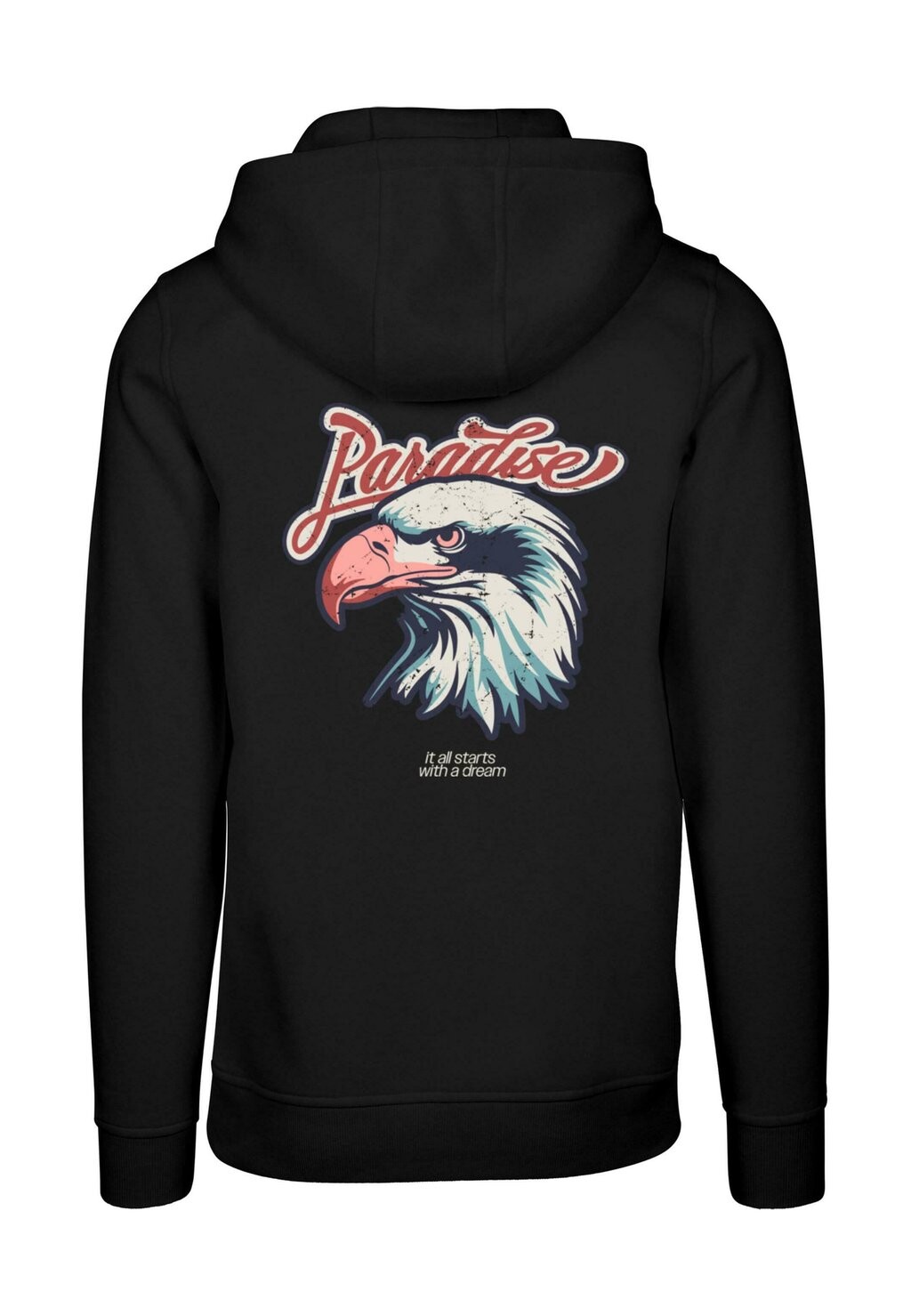 

Толстовка с капюшоном EAGLE PARADISE Mister Tee, черный