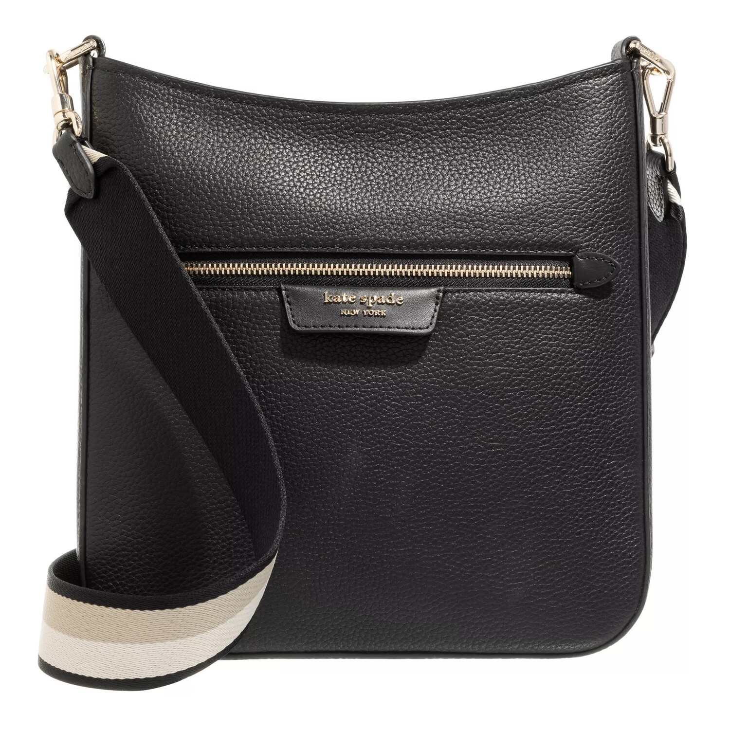 

Сумка через плечо hudson из шагреневой кожи Kate Spade New York, черный