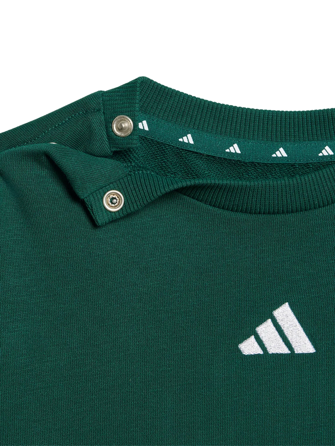 Спортивный костюм Adidas Sportswear Essentials изумрудного цвета — фото 2