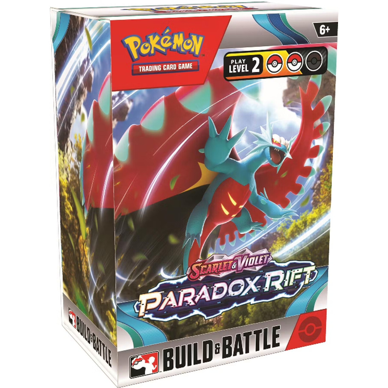 

Карточная игра Pokemon: Scarlet & Violet - Paradox Rift - Build & Battle Box