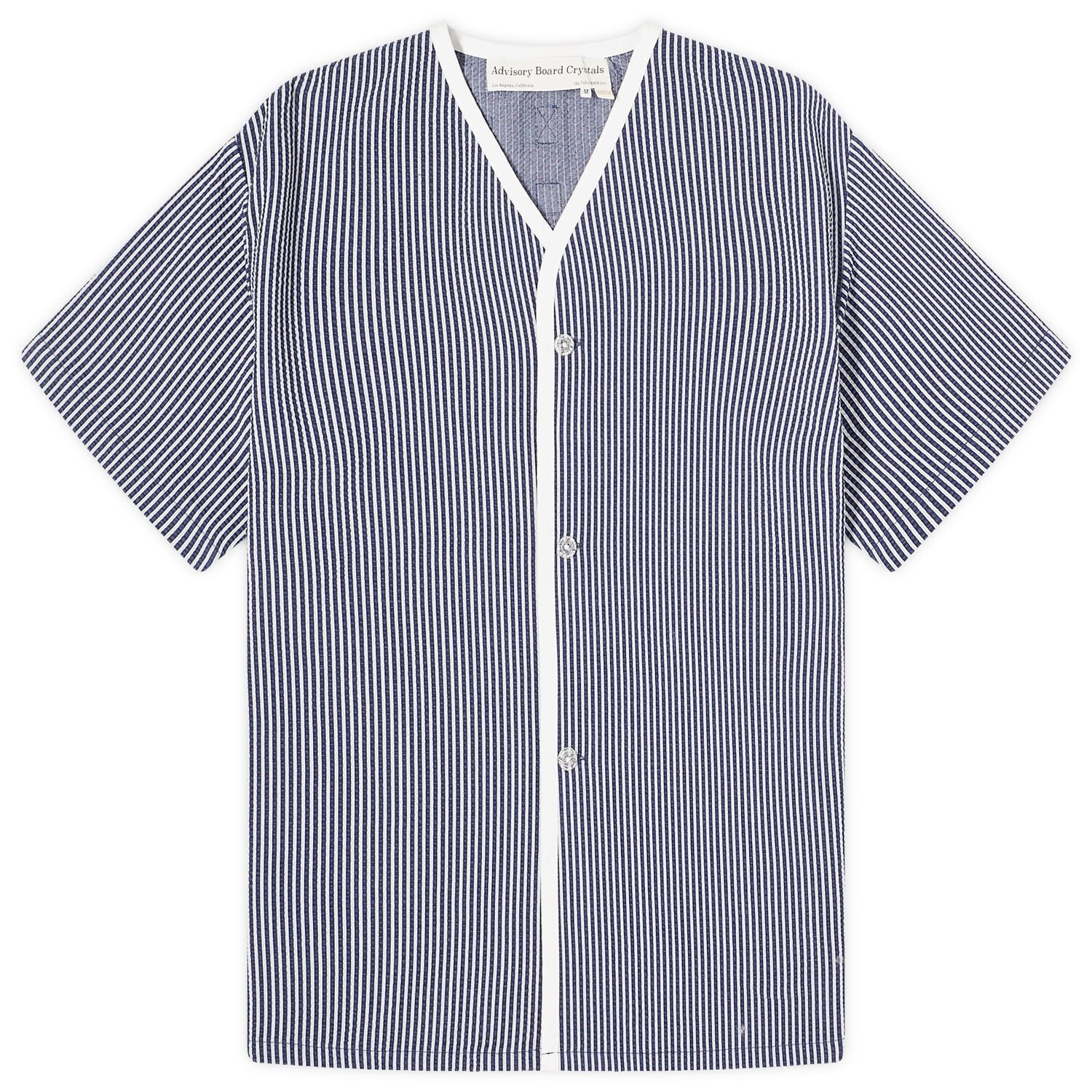 

Лонгслив Advisory Board Crystals 1960 Malibu High Gauze Baseball Top, цвет Navy Stripe