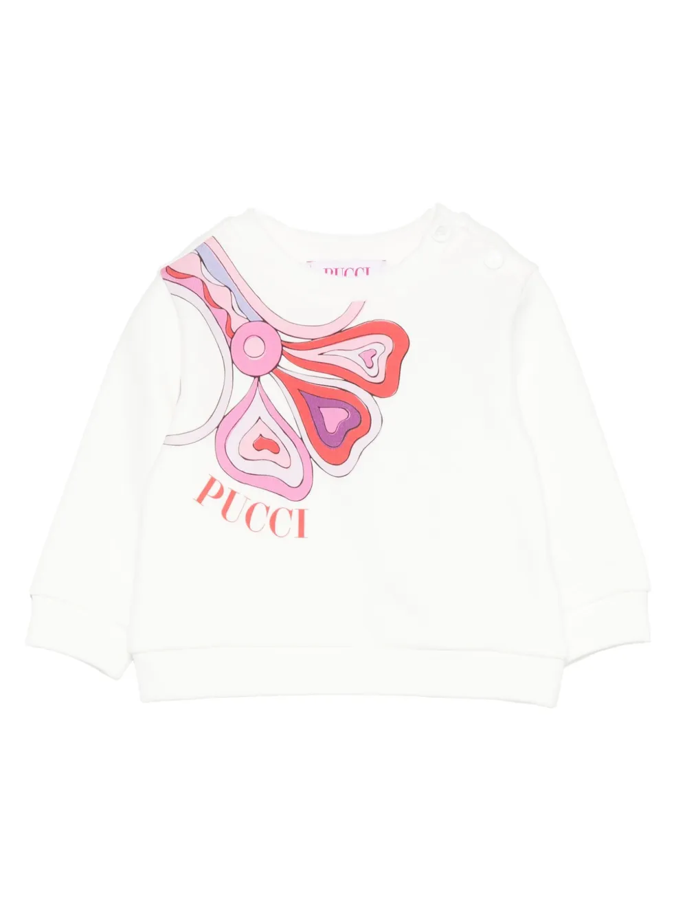 

Толстовка с логотипом PUCCI Junior, белый