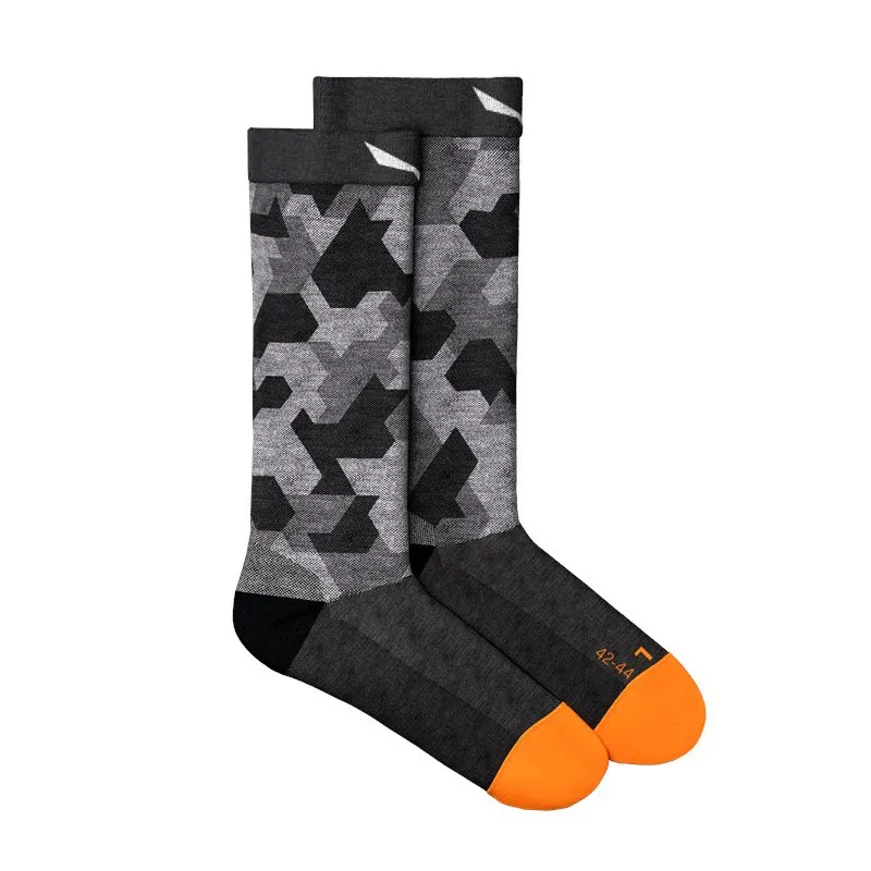 

Мужские носки Pedroc Camo из мериносовой шерсти Salewa, Black Out